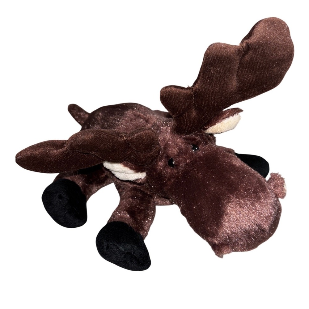 Webkinz Moose Plush Ganz Brown Stuffed Animal W Logo Collectible HM103